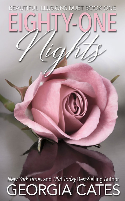 Cover for Eight-One Nights Book 1 of the Beautiful Illusions Duet by Georgia Cates