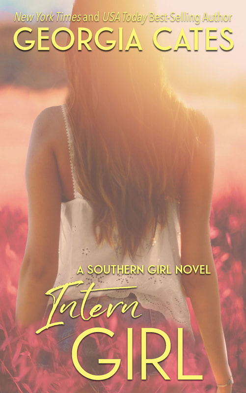 Cover for Intern Girl A Southern Girl Novel Book 3 by Georgia Cates